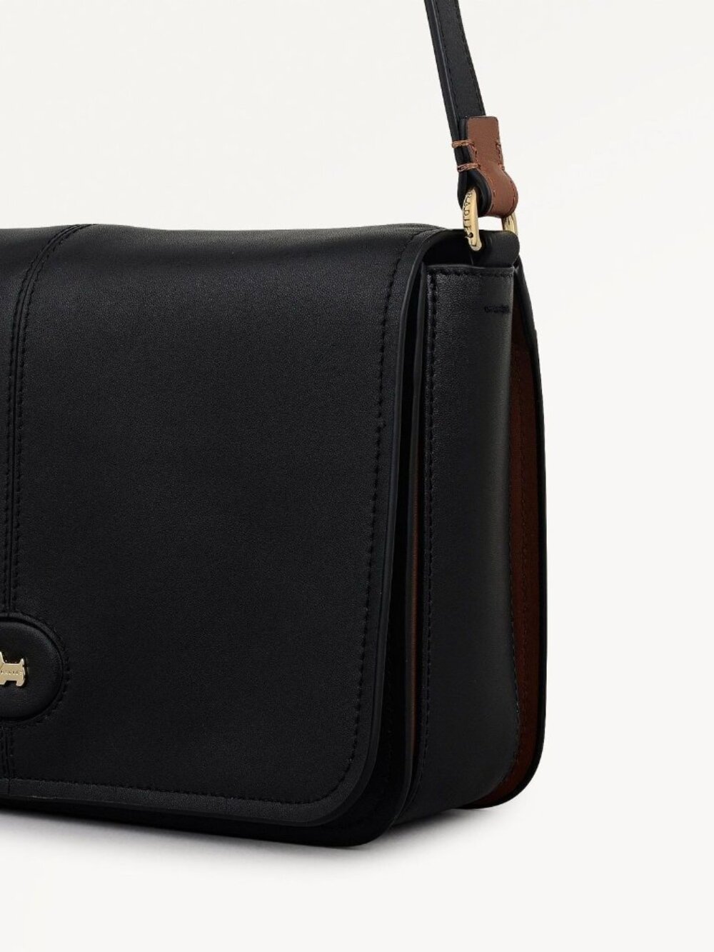 Radley London Maldon Mews Medium Flapover Cross Body - Black - Picture 3 of 8